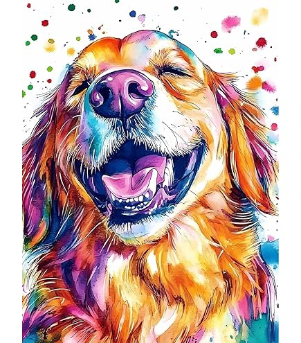 Pompompurin Diamond Art Painting Kits Cartoon Yellow Dog and